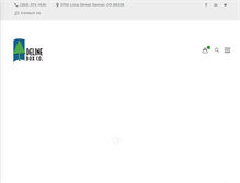 Tablet Screenshot of delinebox.com